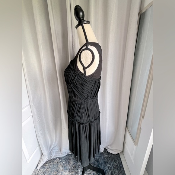 Cynthia Steffe Pleated Silk Dress - Picture 3 of 5